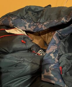 Coleman Kids 45°F Sleeping Bag, Comfortable Youth Sleeping Bag for Sleepovers & Camping, Fits Children up to 5ft 5in Tall, Lightweight and Warm Sleeping Bag for Indoor/Outdoor Use, Machine Washable Multi 10 71iUSW2wXWL