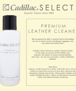Cadillac Select Premium Leather Care Kit - Leather Cleaner, Lotion Conditioner & Water & Stain Protector 19 71iUZHBaIL 1
