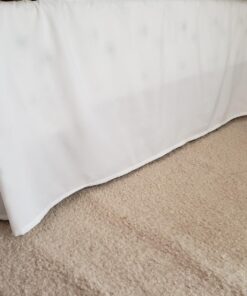 Amazon Basics Lightweight Pleated Bed Skirt, Full, Bright White 39 71iUzTqyFyL