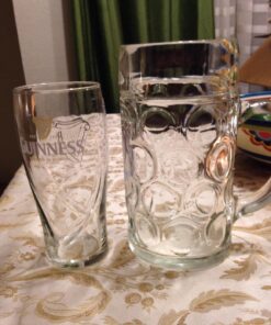 1 Liter HB "Hofbrauhaus Munchen" Dimpled Glass Beer Stein 33 71iV2WZdK1L