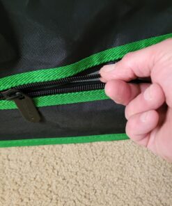 VIVOSUN S558 5x5 Grow Tent, 60"x60"x80" High Reflective Mylar with Observation Window and Floor Tray for Hydroponics Indoor Plant for VSF6450 60"x60"x80" Black 52 71iW5mBL1kL