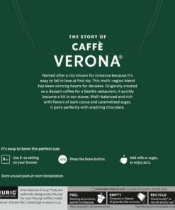 Starbucks Coffee K-Cup Pods, Caffè Verona, Dark Roast Coffee, Notes of Dark Cocoa & Caramelized Sugar, Keurig Genuine K-Cup Pods, 32 CT K-Cups/Box (Pack of 3 Boxes) Café verona 24 Count (Pack of 4) 13 71iWEe6E9 L