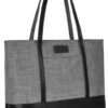 Laptop Tote Bag for Women,College Essentials 15.6-17 In Teacher Supplies Laptop Bag,Water Resistant Work Bag College Bag A-15.6 Inch-gray