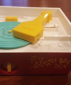 Fisher Price Classics - Record Player - Retro, Tactile Interactive Retro Toy for Kids, Girls, Boys, Toddlers, Baby, Preeschooler, Unisex 18 Months + 38 71iWR3na94L