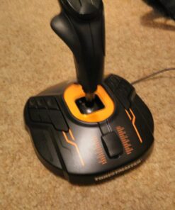 Thrustmaster USB T.16000M FCS HOTAS with Flight Controller & Throttle (Windows) Black T16000M FCS HOTAS 45 71iXkUEww1L 1