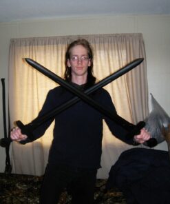 Alternative view of Cold Steel Training Sword - Made of High-Impact Polypropylene, Black