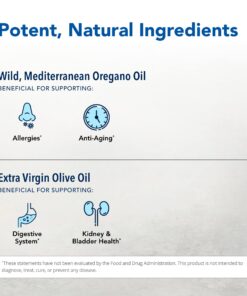NORTH AMERICAN HERB & SPICE Oreganol P73 - 0.45 fl. oz. - Immune Support, Optimal Health - Unprocessed, Organic, Wild Oregano Oil - Mediterranean Source - Non-GMO - 194 Servings 0.45 Ounce (Pack of 1) 9 71iXkpTsEkL
