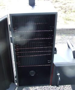 Dyna-Glo DGO1176BDC-D Vertical Offset Charcoal Smoker Standard Black 53 71iY07zVc3L