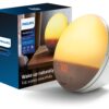 Philips SmartSleep Wake-up Light, Colored Sunrise and Sunset Simulation, 5 Natural Sounds, FM Radio & Reading Lamp, Tap Snooze, HF3520/60 15 71iYjlMI6rL