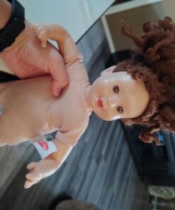 Melissa & Doug Mine to Love Brianna 12-Inch Soft Body Baby Doll With Hair and Outfit - First Baby Doll For Toy For Kids 18 Months And Up English Only Standard Packaging 41 71iYs09eeZL