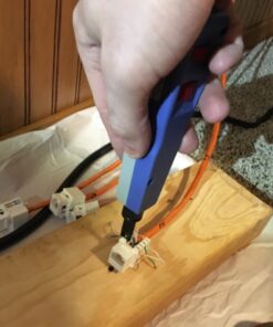 TRENDnet Punch Down Tool With 110 And Krone Blade, Insert & Cut Terminations In One Operation, Precision Blades Are Interchangeable & Reversible, Network Punch Tool, Grey, TC-PDT,White 42 71iZA3scsL