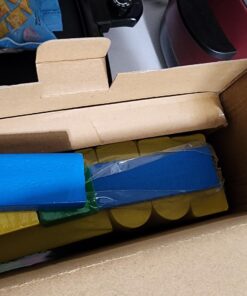 Melissa & Doug Wooden Building Set - 100 Blocks in 4 Colors and 9 Shapes 100-Piece 37 71iZNiNaagL 1