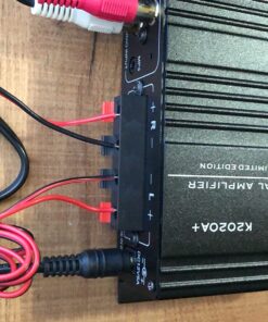 Kinter K2020A+ Limited Edition Original Tripath TA2020-020 Class-T Hi-Fi Audio Mini Amplifier with 12V 5A Power Supply Black 86 71iZWD1yc L