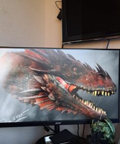 Acer CB272 Ebmiprx 27" FHD 1920 x 1080 Zero Frame Home Office Monitor | AMD FreeSync | 1ms VRB | 100Hz | 99% sRGB | Height Adjustable Stand with Swivel, Tilt & Pivot (Display Port, HDMI & VGA Ports) 27-inch FHD 100Hz 76 71iZaqbenlL 1