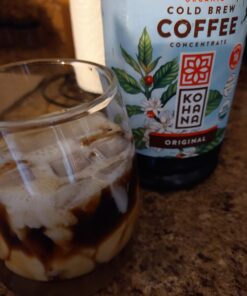 Kohana Cold Brew Coffee Concentrate, Organic, Original, 32 Ounce, Best Zero Calorie Low Acid Iced Coffee, Instant, Convenient and On The Go, Makes 16 Drinks, Single Bottle Organic Original 20 71iaa BdyjL
