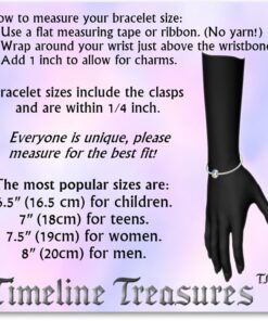 Timeline Treasures Charm Bracelet for Women, Fits European Bead Charms, Snap Button, 7.5 Inch 7.5 Inches (19 cm) 12 71iauBW5q8L
