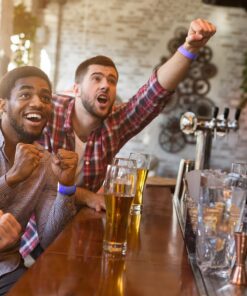 WristCo Purple Tyvek Wristbands for Events - 500 Count - Comfortable Tear Resistant Paper Bracelets ID Wrist Bands for Concerts Festivals Admission Party Identification 14 71ibP6iegdL