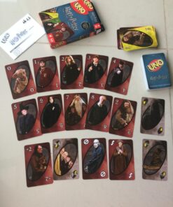 Mattel Games UNO Harry Potter Card Game Movie-Themed Collectors Deck of 112 Cards with Hogwarts Character Images, Gift for Fans Ages 7 Years Old & Up 47 71ibSJ6FR6L