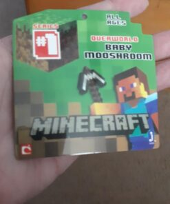 Minecraft Baby Mooshroom Plush" Minecraft Animal Plush Series 4 71ibdKNADJL