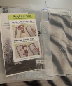 Ringke Fusion Compatible with iPhone XR Case, Transparent Scratch Protection Cover - Clear 45 71ic3ndSmHL