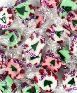 Alternative view of Brach's (1) bag Christmas Nougats Mix - Peppermint, Wintergreen, Cinnamon Flavors - Handmade Holiday Nougat Candy with Christmas Tree Design - Net Wt. 8.5 oz