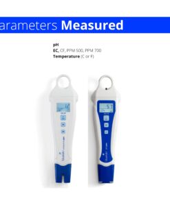 Bluelab PENGTB Grower's Toolbox with pH Pen, Conductivity Tester and Probe Care Kit, Easy Calibration, Digital Meters for Hydroponic System and Indoor Plant Grow 21 71id0XXOagL