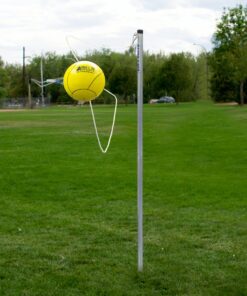 Park & Sun Sports Permanent Outdoor Tetherball Set with Accessories 3-Piece Pole 9 71idsNdSJ9L