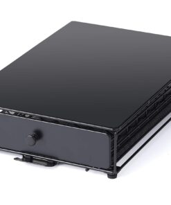 Nifty Vertuoline Rolling Coffee Pod Drawer – Satin Black Finish, 40 Pod Capsule Holder, Compact Under Coffee Pot Storage, Office or Home Kitchen Counter Organizer Satin Black Finish | 40 Pod Capsule Holder 32 71idwR0cZeL