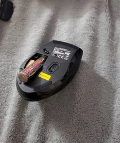 E-YOOSO Bluetooth Wireless Mouse, 3 Modes Bluetooth 5.0 & 3.0 Mouse 2.4GHz Ergonomic Wireless Optical Mouse with USB Nano Receiver, 5 Adjustable DPI Levels, 6 Buttons for Laptop, MacBook, iPad, PC Black(Bluetooth+Wireless) 51 71ieOMk9puL