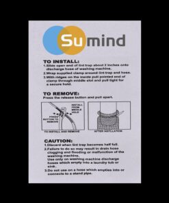 Sumind 30 Pack Nylon Lint Trap Washing Machine Lint Fabric Mesh Snare Washer Lint Catcher with 30 Pack Cable Ties 14 71iePi3zz L