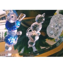 Waltz&F Crystal Bluebird of Happiness Collectible Figurines Glass Animal Figurine for Table Home Decoration Blue 17 71iepgMUr5L