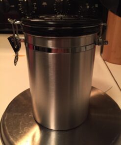 Friis 16oz Stainless Steel Coffee Vault Canister, 16-Ounce 30 71if8XzTAIL