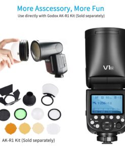 Godox V1-N Camera Flash Speedlite for Nikon Z8 Z9 Z7 Z6 Z5 D850 D810 D750 D610 D7500 D7100 D5300 D3300 D90 D5 D4 12 71ifVjaIj5L