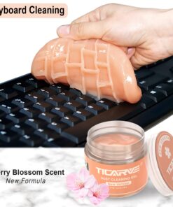 TICARVE Cleaning Gel for Car Detail Putty Car Vent Cleaner Putty Gel Detail Auto Tools Car Interior Cleaner Cleaning Mud for Car and Keyboard Cleaner Slime 2023 Upgrade 27 71ig5YqvC5L