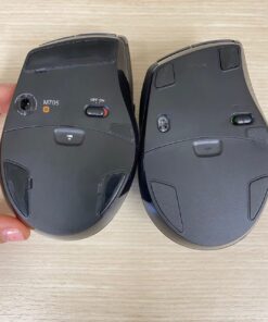 Logitech M705 Marathon Wireless Mouse, 2.4 GHz USB Unifying Receiver, 1000 DPI, 5-Programmable Buttons, 3-Year Battery, Compatible with PC, Mac, Laptop, Chromebook - Black 55 71igG3cYUL