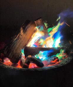 Mystical Fire Flame Colorant Vibrant Long-Lasting Pulsating Flame Color Changer for Indoor or Outdoor Use 0.882 oz Packets 12 Pack 36 71igf7nKPL