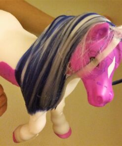 Breyer Color Changing Bath Toy | Ella the Horse | Purple / White with Surprise Pink Color | 7" x 7.5" |Ages 2+ | Model #7107 Ella Horse 20 71igqTbTm3L