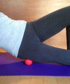 Kieba Massage Lacrosse Balls for Myofascial Release, Trigger Point Therapy, Muscle Knots, and Yoga Therapy. Set of 2 Firm Balls (Blue and Red) Blue and Red 24 71ihFQw5HdL