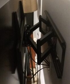 VideoSecu Tilt Swivel TV Wall Mount 32"- 70" LCD LED Plasma TV with VESA 200x200,400x400,up to 600x400 mm, Full Motion Articulating Dual Arm Mount Fits up to 24" Studs MW365B2H C20 58 71ihKNMoI2L