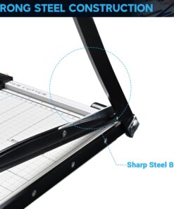 Yescom Paper Cutter Guillotine Trimmer 15" Cut Length 12 Sheet Photo Cardstock Cutting Machine B4-15 Inch 14 71ihX7RUTL