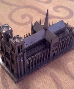 Metal Earth Fascinations Premium Series Notre Dame Cathedral 3D Metal Model Kit 47 71ii4uMmTRL