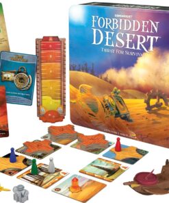 Gamewright Forbidden Desert – The Cooperative Strategy Survival Desert Board Game Multi-colored, 5" 21 71iiYu3fE8L