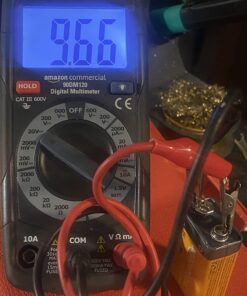 Amazon Basics (Pack of 8) 9 Volt Alkaline Performance All-Purpose Batteries, 5-Year Shelf Life, Packaging May Vary 1 Count (Pack of 8) 36 71ijNXvlVEL