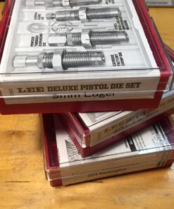 LEE Precision 90963 9-mm Carbide 4-Die Set Luger (Grey) Gunsmithing Tools 19 71ikytFtvCL