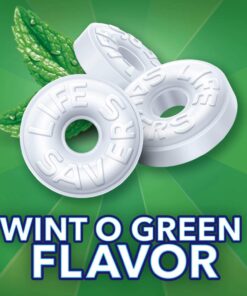 LIFE SAVERS Mints Wint-O-Green Hard Candy, Party Size Bag, 50 Ounce, Pack of 2 50 Ounce (Pack of 2) 14 71ilvg ndXL