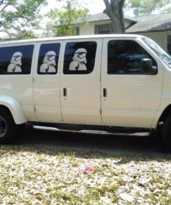 FanWraps The Force Awakens Passenger Series First Order Stormtrooper Perforated Window Decal 22 71imfqkTu0L