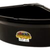 Plastic Corner Feeder Bucket (Black) - Little Giant - Durable & Useful Space Saving Corner Feed Trough (26 Quart) (Item No. PCF6BLACK) 12 71inI2G7XBL