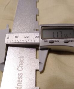 iLuiz Guitar Neck Notched Straight Edge Luthiers Tool for Gibson Fender and Most of Guitar Fretboard and Frets 33 71inSL4gLL