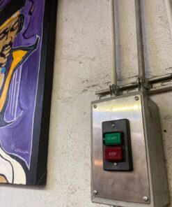 POWERTEC 71008 110/220V Single Phase On/Off Switch, 3HP, fits Table Saw, Router Table, Drill Press, Bench Saw, Band Saw 31 71io5e66 5L