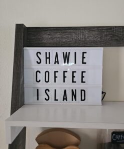 My Cinema Lightbox - Cinema Light Box, 12" x 9" - 3 Modes Light Up Letter Board sign with 100 Letters, Numbers & symbols - White LED Light, RGB and Color Freeze Mode light up signs for home decor 12"x9" RGB - Color changing light 22 71io6hUfBwL